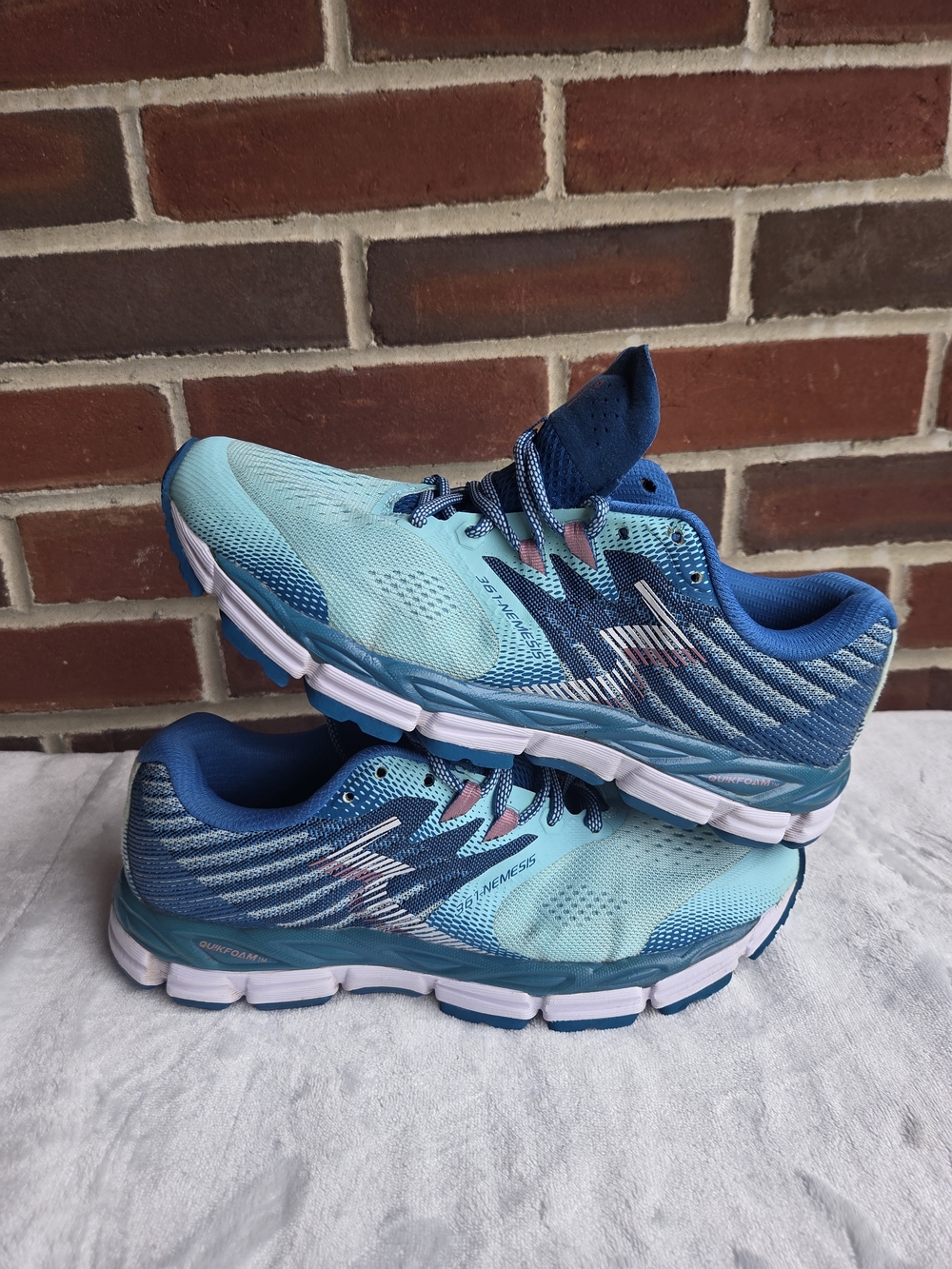 361° Nemesis 2‎ Running Shoes Blue Aqua Women US 10 UK 8 EU 42 Athletic